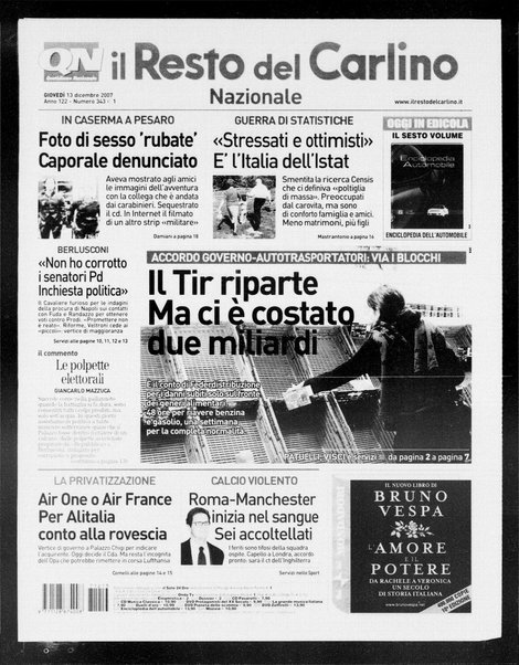 Il Resto del Carlino : giornale dell'Emilia
